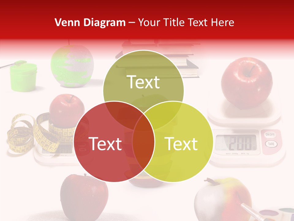 Scale Section White Background PowerPoint Template
