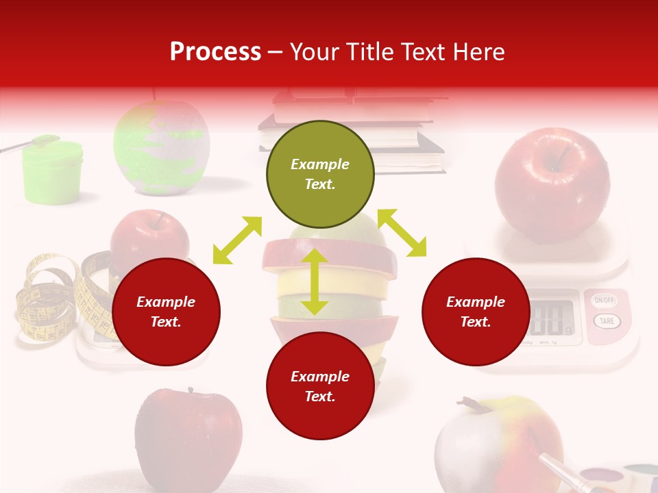 Scale Section White Background PowerPoint Template