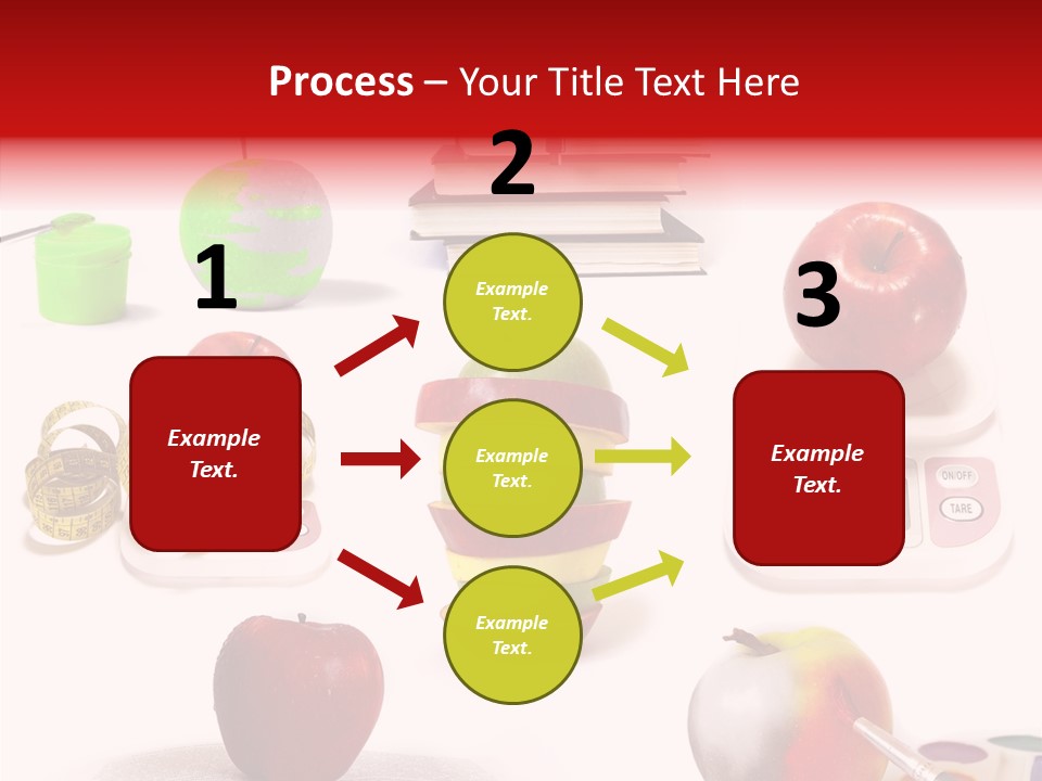 Scale Section White Background PowerPoint Template