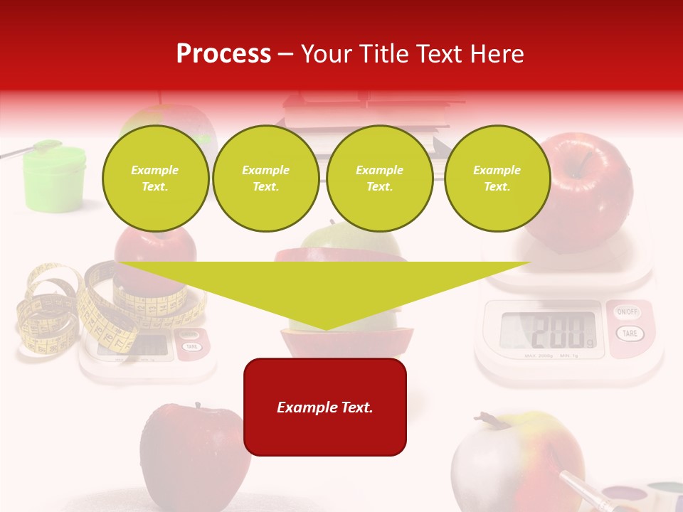 Scale Section White Background PowerPoint Template