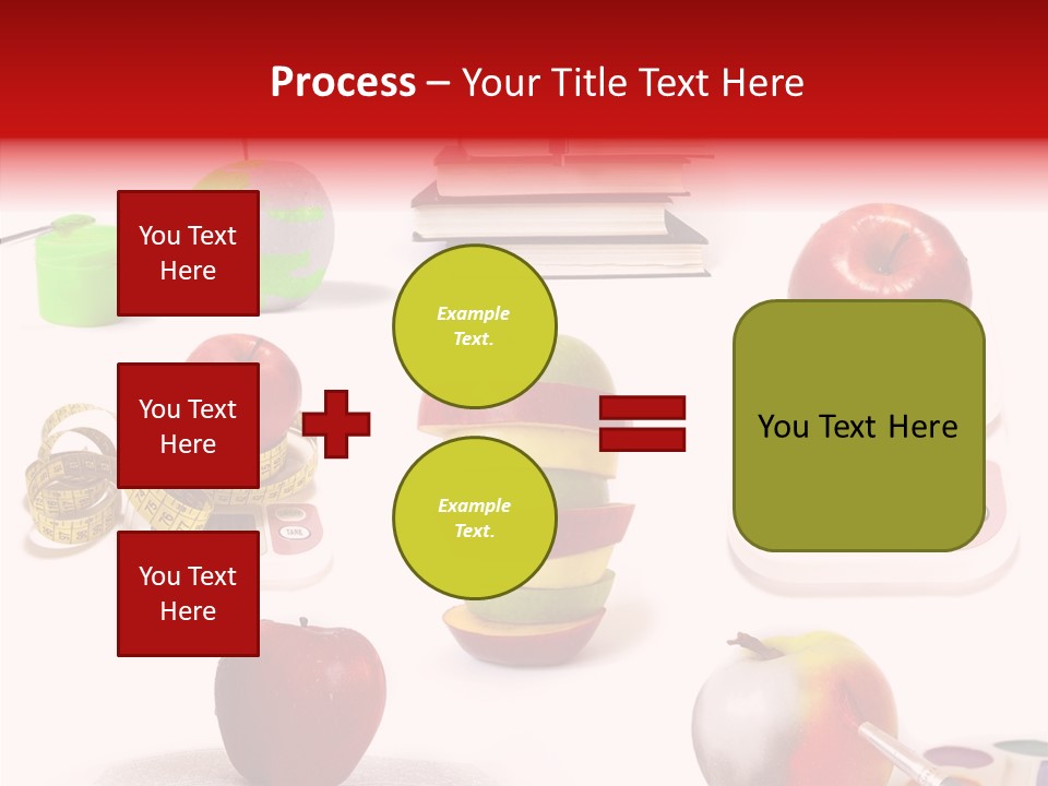 Scale Section White Background PowerPoint Template