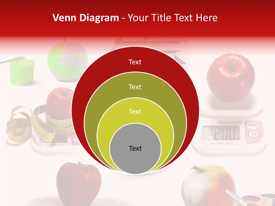 Scale Section White Background PowerPoint Template