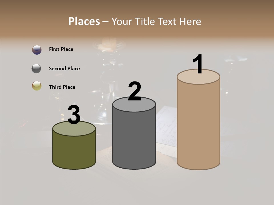 Handwriting Diary Written PowerPoint Template