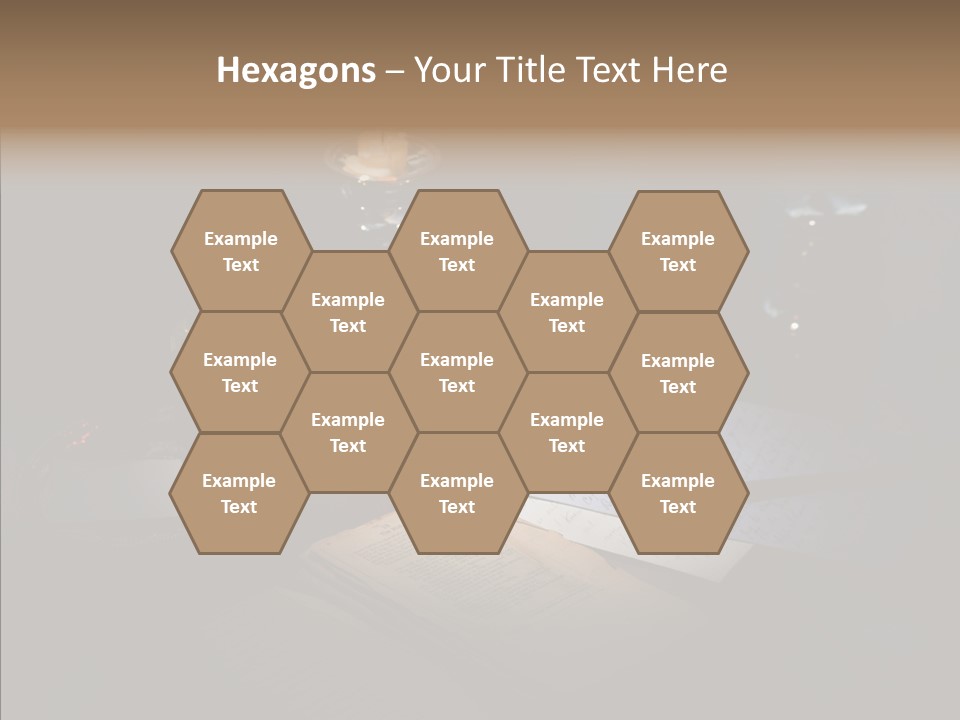 Handwriting Diary Written PowerPoint Template