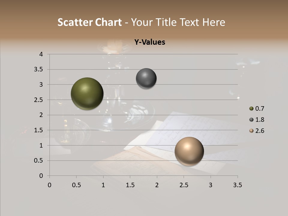 Handwriting Diary Written PowerPoint Template