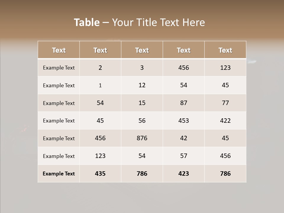 Handwriting Diary Written PowerPoint Template