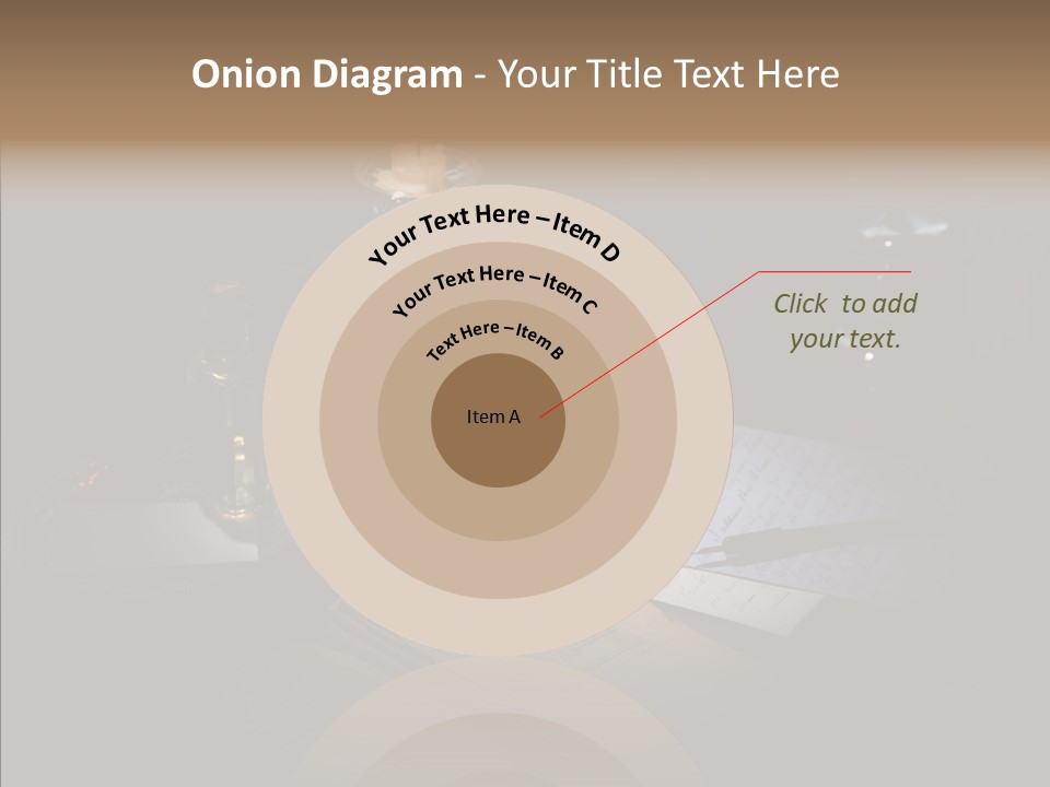 Handwriting Diary Written PowerPoint Template