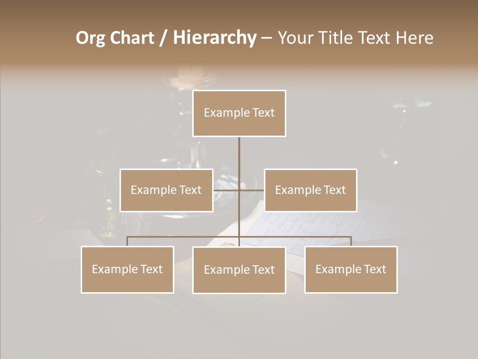 Handwriting Diary Written PowerPoint Template