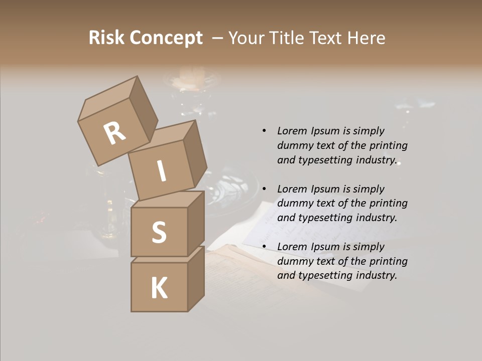 Handwriting Diary Written PowerPoint Template