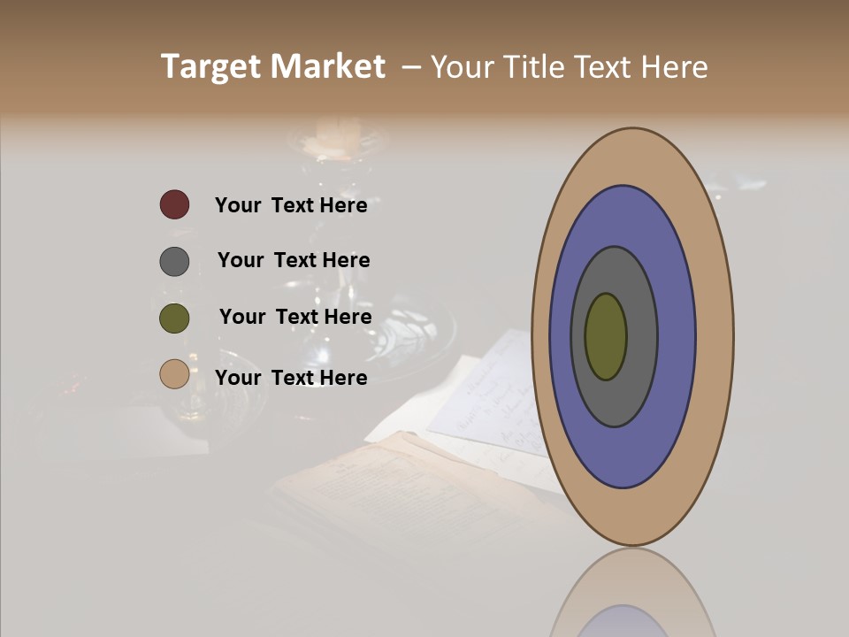 Handwriting Diary Written PowerPoint Template