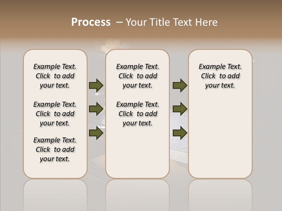 Handwriting Diary Written PowerPoint Template