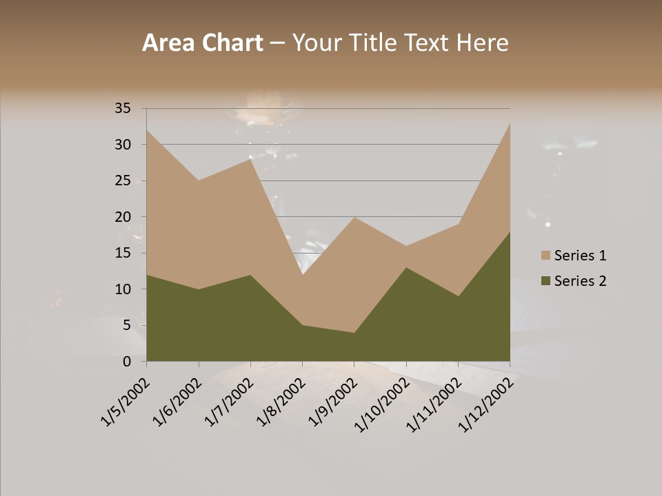 Handwriting Diary Written PowerPoint Template