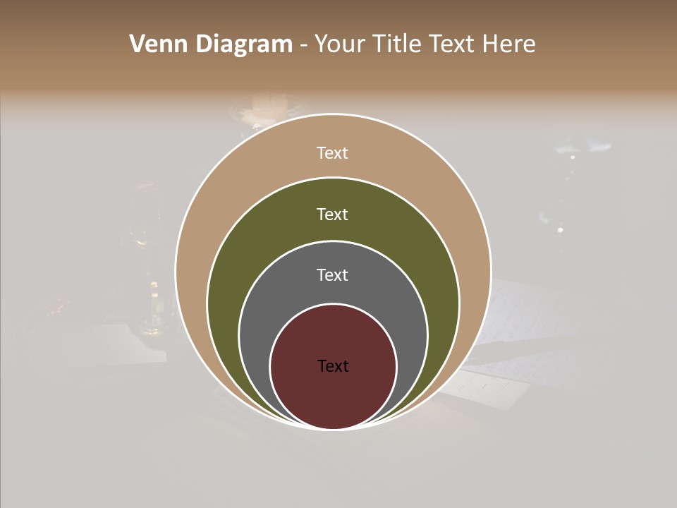 Handwriting Diary Written PowerPoint Template