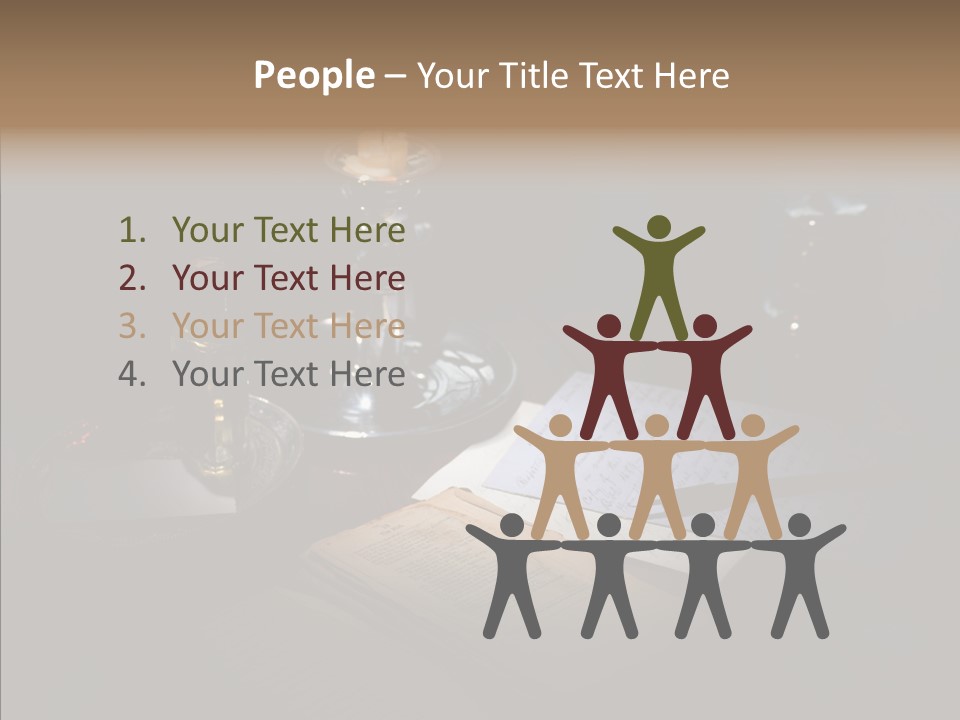 Handwriting Diary Written PowerPoint Template