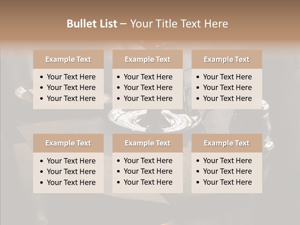 Account Desktop Abide PowerPoint Template