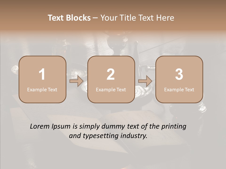 Account Desktop Abide PowerPoint Template