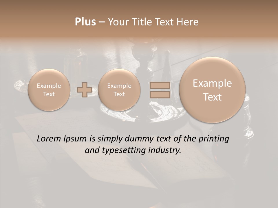 Account Desktop Abide PowerPoint Template