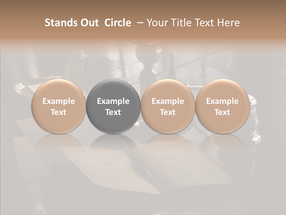 Account Desktop Abide PowerPoint Template