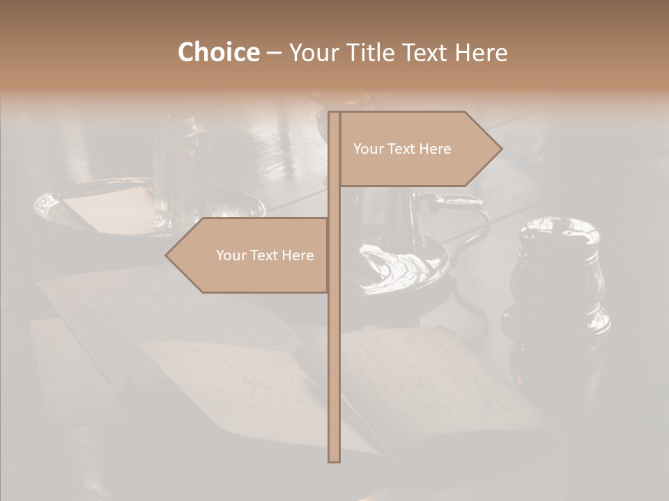 Account Desktop Abide PowerPoint Template