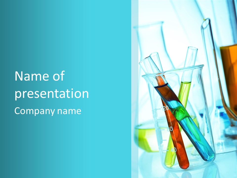 Substance Education Lab PowerPoint Template