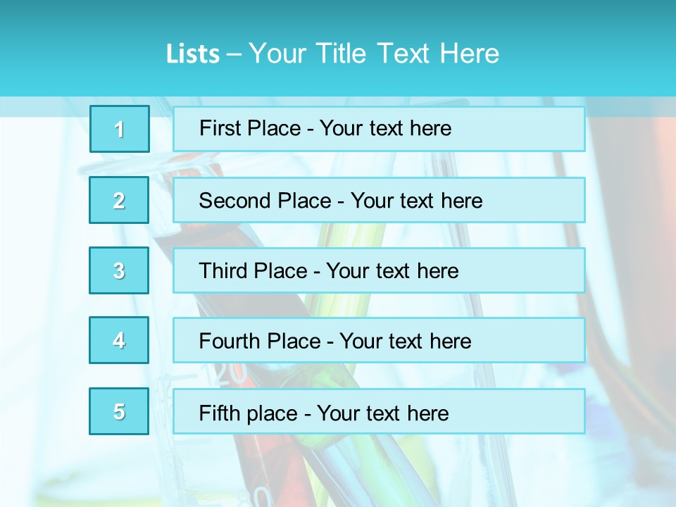 Substance Education Lab PowerPoint Template