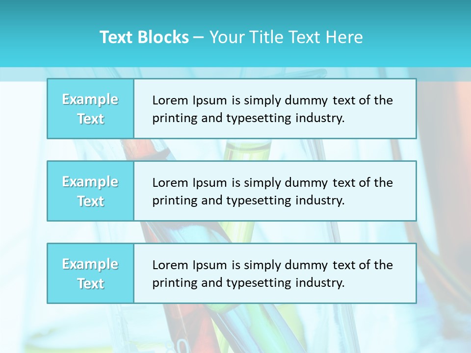 Substance Education Lab PowerPoint Template