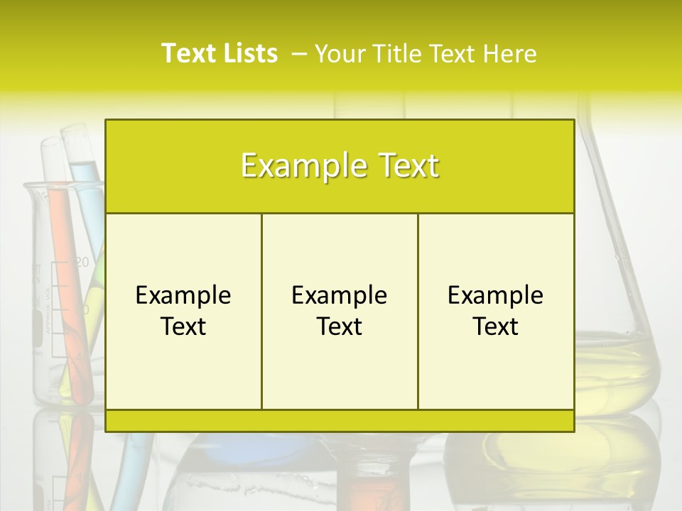 Beaker Development Lit PowerPoint Template