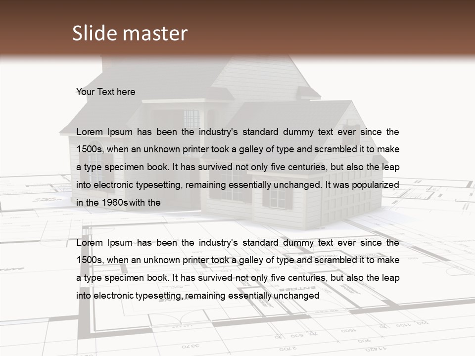 Fresh Miniature Floor PowerPoint Template