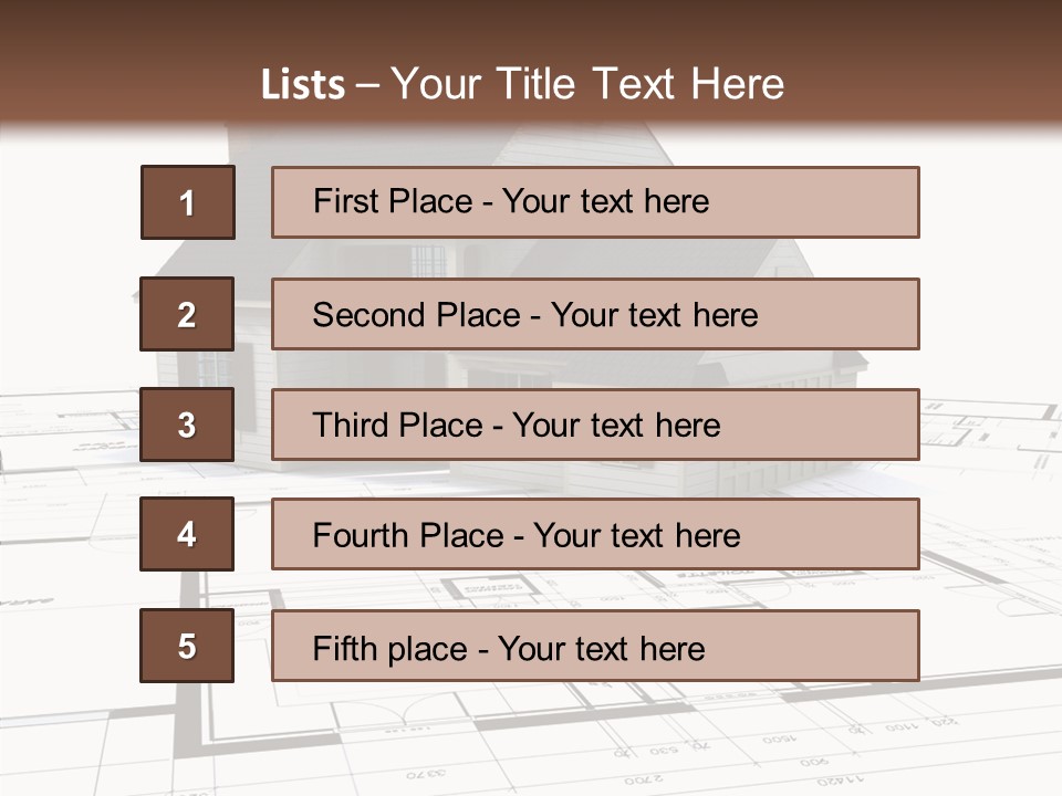Fresh Miniature Floor PowerPoint Template
