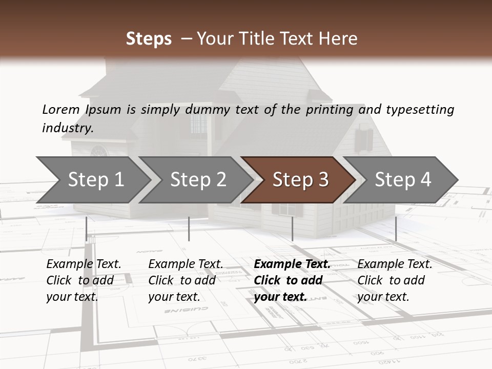 Fresh Miniature Floor PowerPoint Template