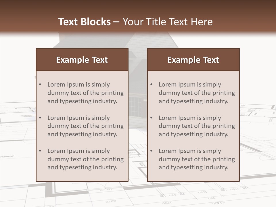 Fresh Miniature Floor PowerPoint Template