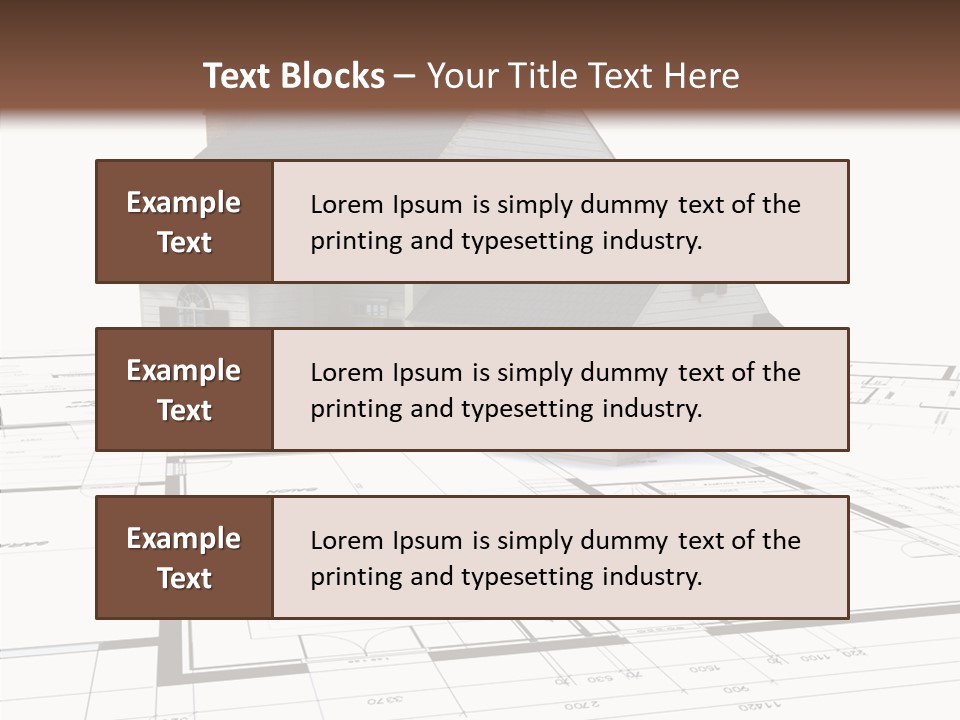 Fresh Miniature Floor PowerPoint Template