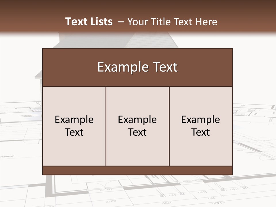 Fresh Miniature Floor PowerPoint Template