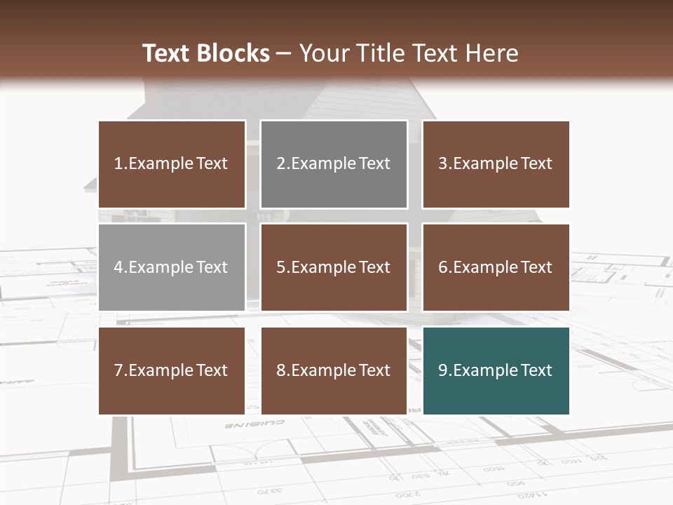Fresh Miniature Floor PowerPoint Template