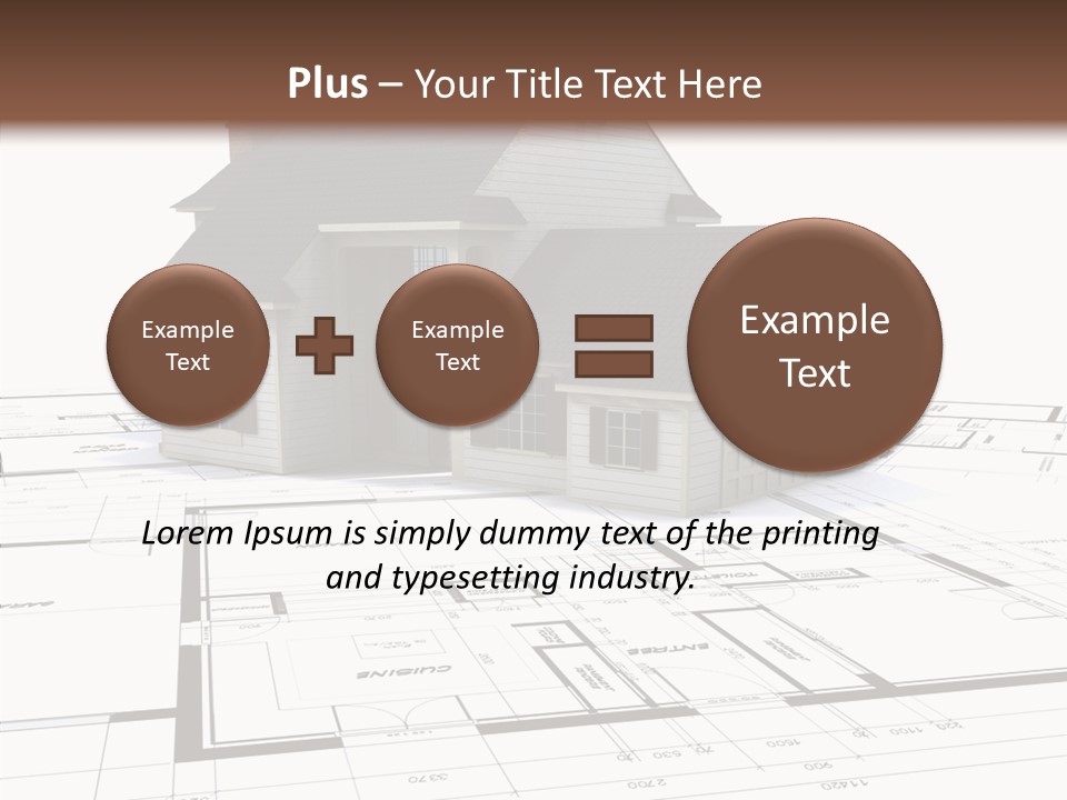 Fresh Miniature Floor PowerPoint Template