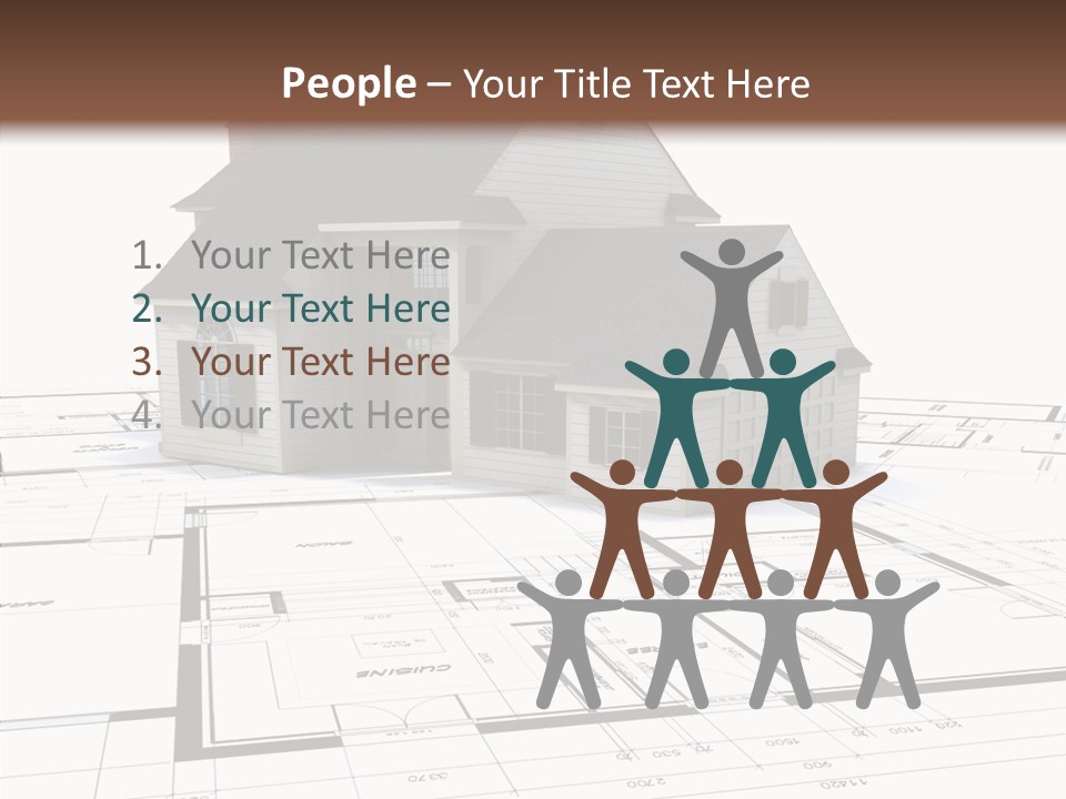 Fresh Miniature Floor PowerPoint Template