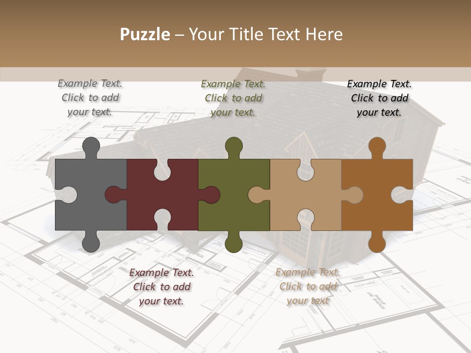 Forest Pose Structural PowerPoint Template