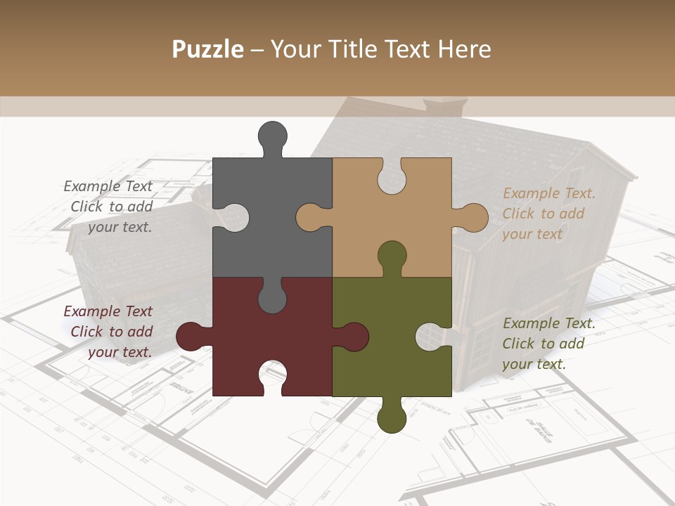 Forest Pose Structural PowerPoint Template