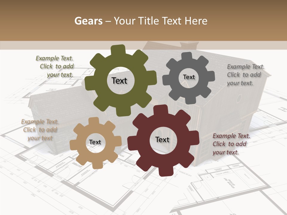 Forest Pose Structural PowerPoint Template