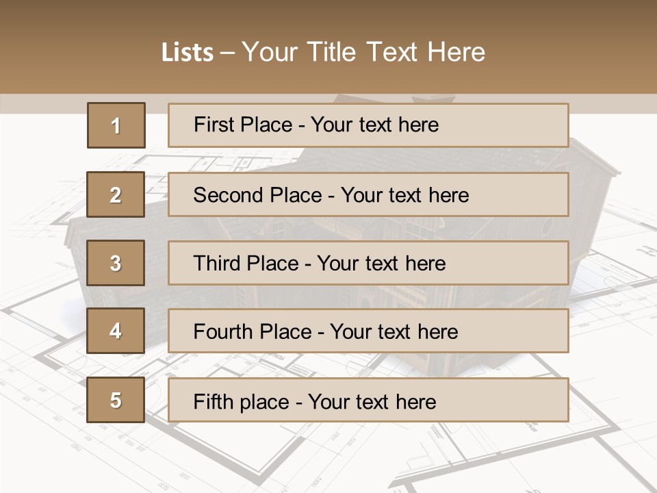 Forest Pose Structural PowerPoint Template