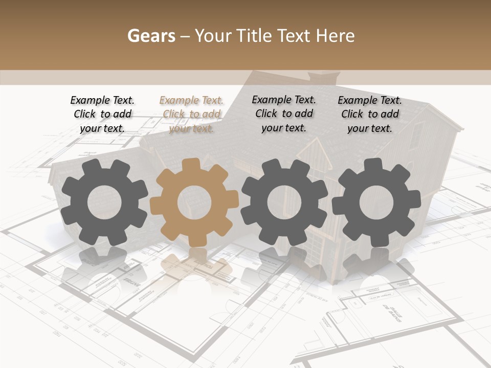 Forest Pose Structural PowerPoint Template