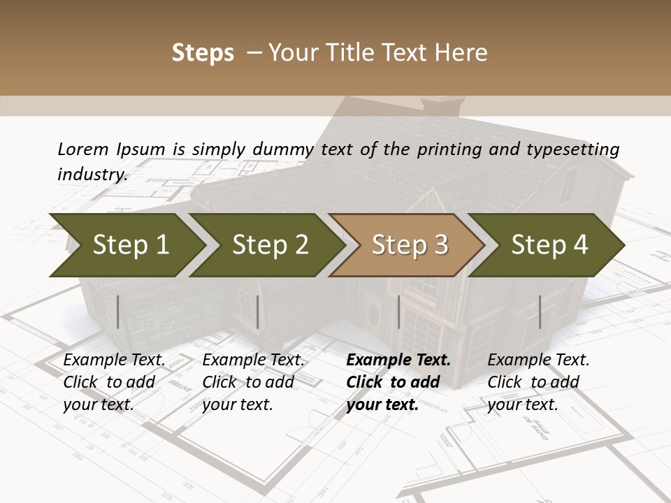 Forest Pose Structural PowerPoint Template