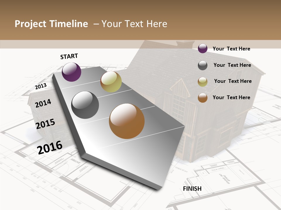 Forest Pose Structural PowerPoint Template