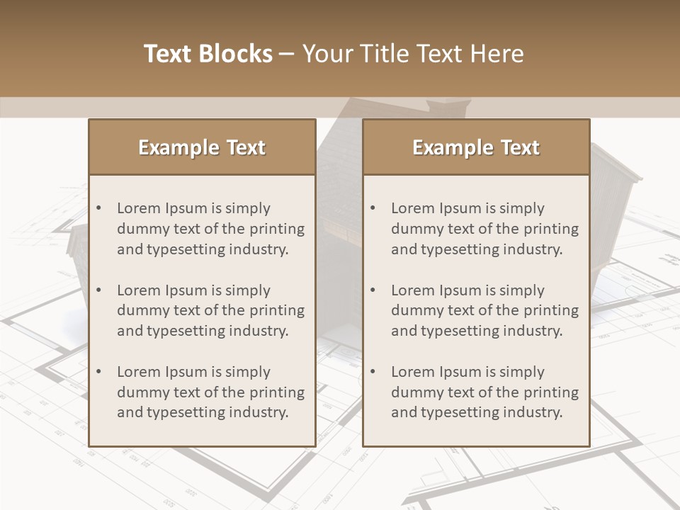 Forest Pose Structural PowerPoint Template