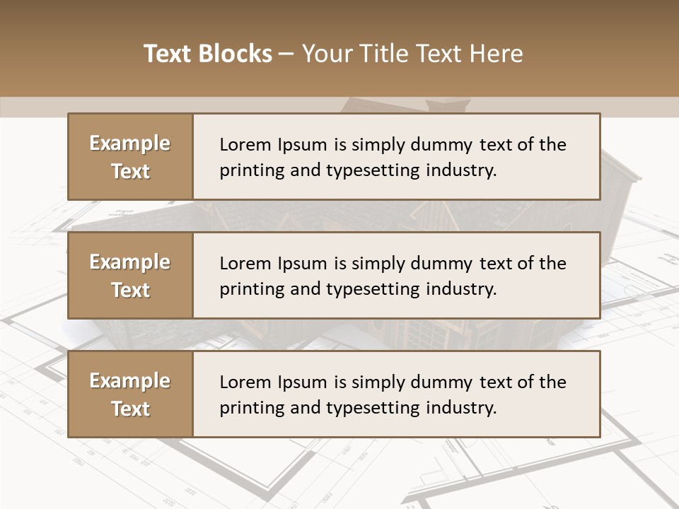 Forest Pose Structural PowerPoint Template