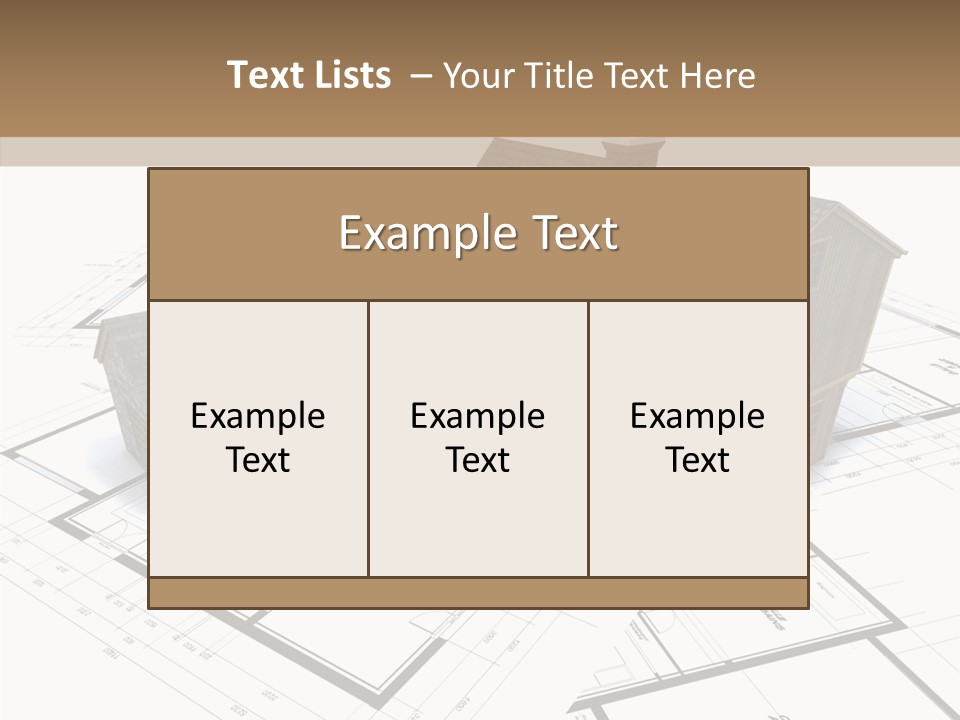 Forest Pose Structural PowerPoint Template