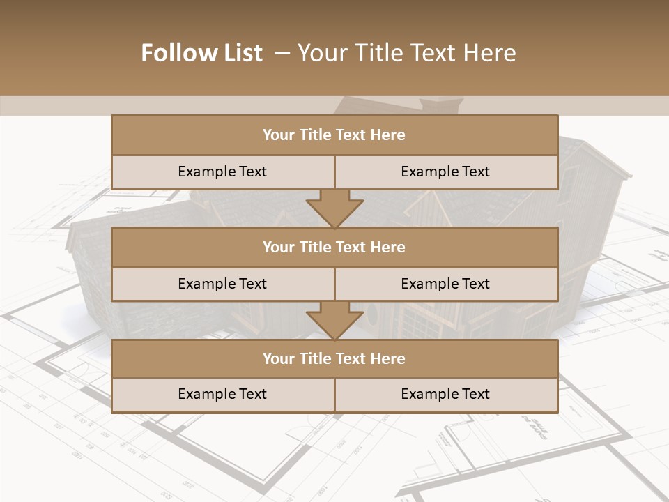 Forest Pose Structural PowerPoint Template