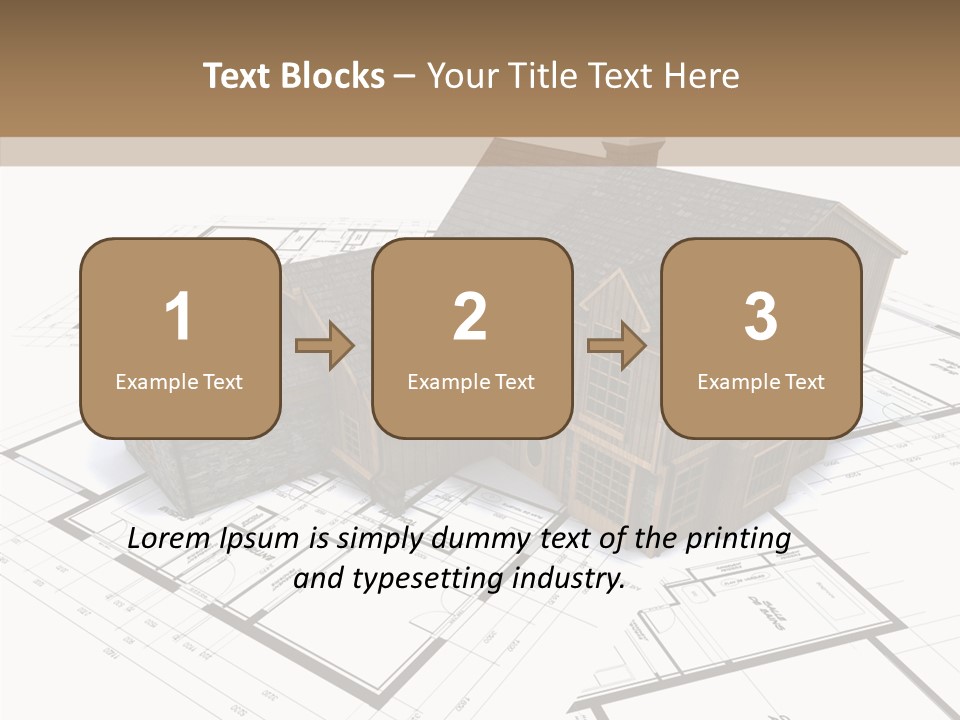 Forest Pose Structural PowerPoint Template