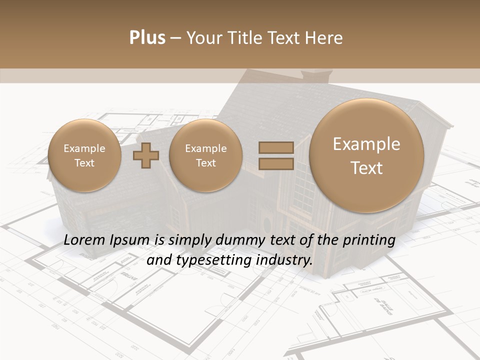 Forest Pose Structural PowerPoint Template