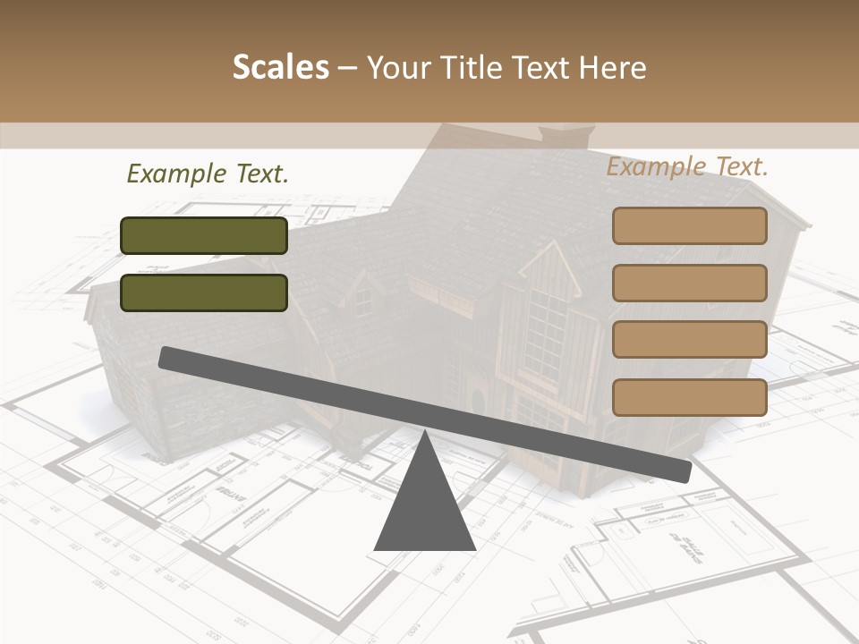Forest Pose Structural PowerPoint Template